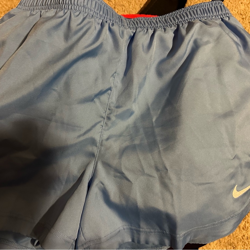 Nike blue running shorts